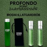 IRODAI ILLATGARDRÓB - FÉRFIAKNAK (2 ILLATTAL ÉS 1 DB FIOLATARTÓ ALUMINIUM TOKKAL)