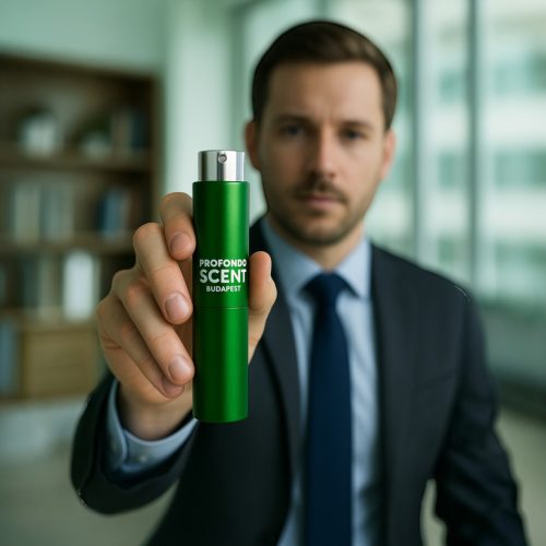 IRODAI ILLATGARDRÓB - FÉRFIAKNAK (2 ILLATTAL ÉS 1 DB FIOLATARTÓ ALUMINIUM TOKKAL)
