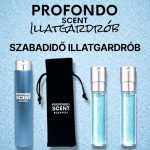 SZABADIDŐ ILLATGARDRÓB - FÉRFIAKNAK (2 ILLATTAL ÉS 1 DB FIOLATARTÓ ALUMINIUM TOKKAL)