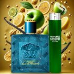 VERSACE - EROS PARFÜMSZETT (4 ILLATTAL + 1 DB AJÁNDÉK FIOLATARTÓ ALUMINIUM TOKKAL + 1 DB AJÁNDÉK BÁRSONYTASAKKAL)