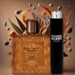 VERSACE - EROS PARFÜMSZETT (4 ILLATTAL + 1 DB AJÁNDÉK FIOLATARTÓ ALUMINIUM TOKKAL + 1 DB AJÁNDÉK BÁRSONYTASAKKAL)