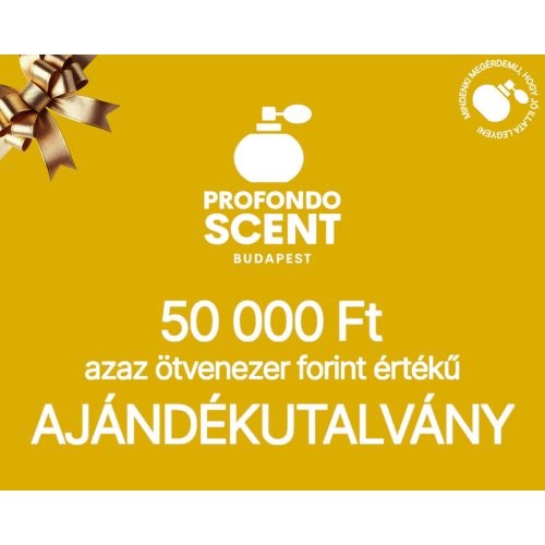 50 000 Forint értékű ajándékutalvány